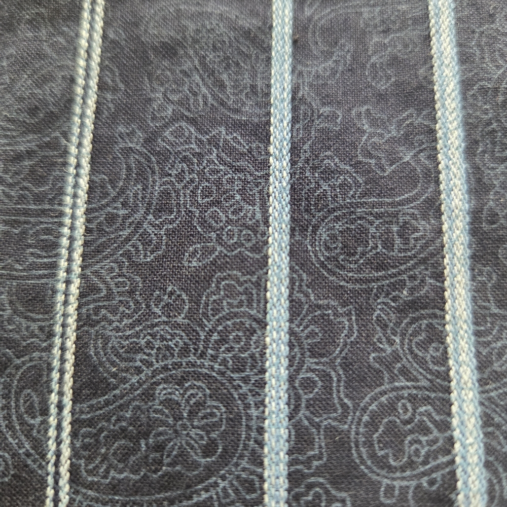 Harley-Davidson Black and White Striped Casual Button Down Shirt - Picture 4 of 10